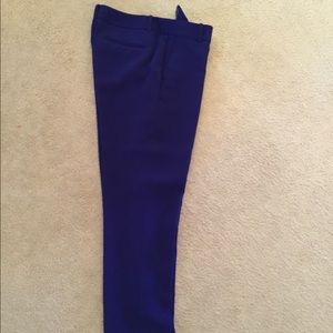 Blue pants from the Loft